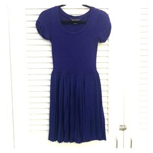 French Connection purple short sleeve dress size 4